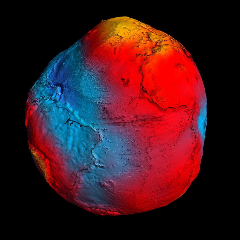 Best Gravity Map Yet Shows a Lumpy, Bumpy Earth